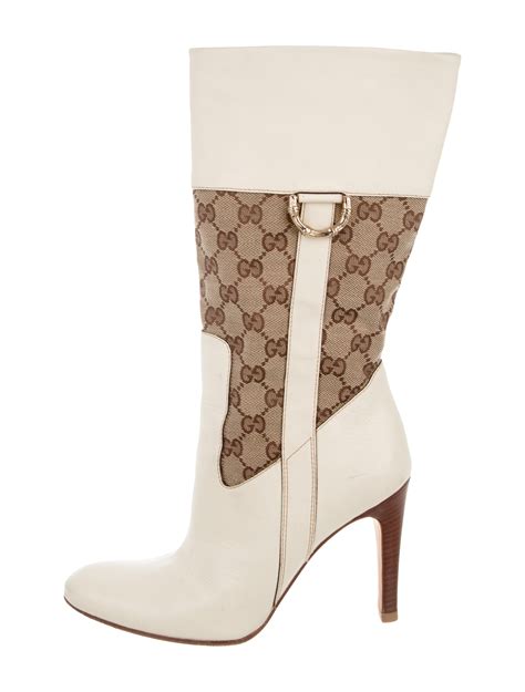 gucci rubber boots|gucci high heel boots.